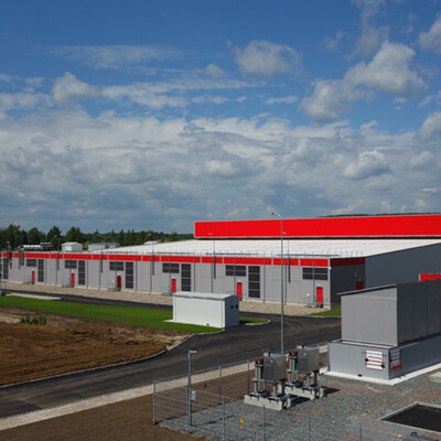 Yandex  data center reference. Astron Buildings for data center projects 