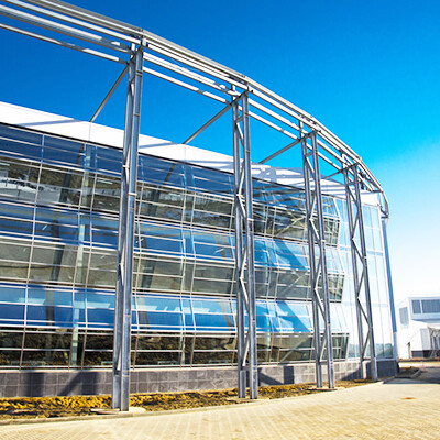 Architect of steel buildings combining functionality and design