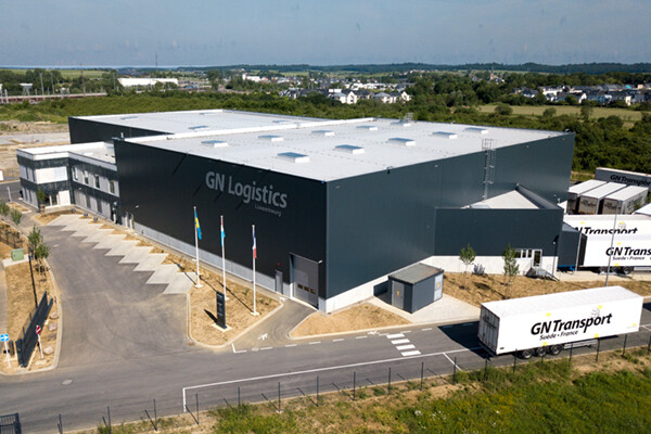 GN New Logistics Hub in Luxembourg. Astron's logistics building solutions