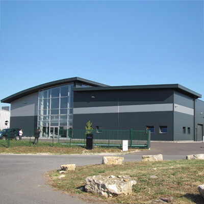 Workshop, Storage & Office in France. Steel buildings
